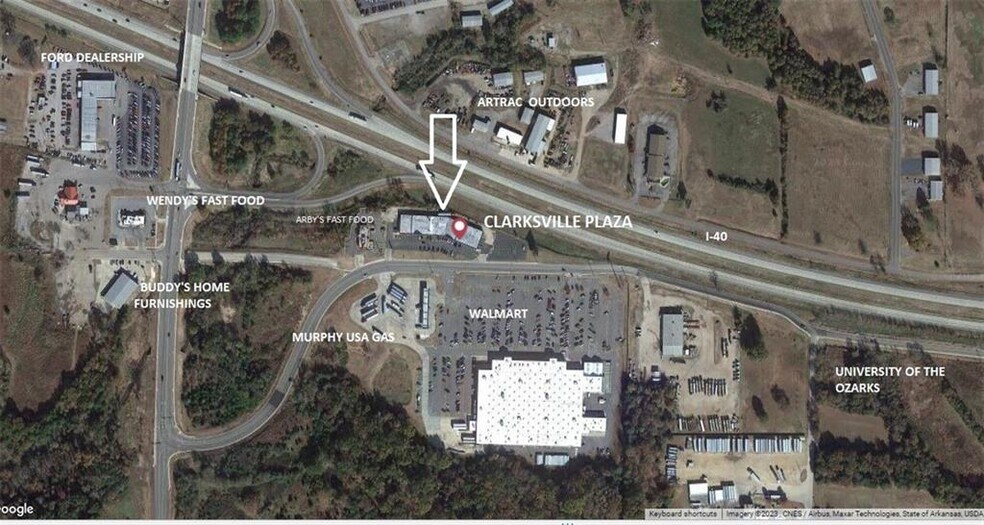 Primary Photo Of 1229 E Market St, Clarksville General Retail For Lease