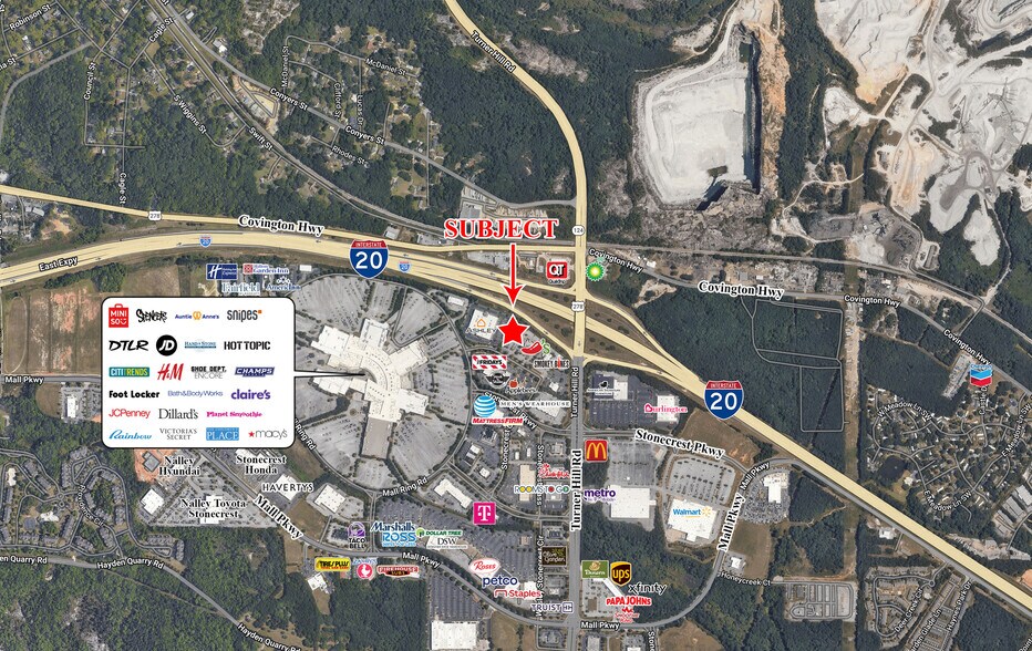 More Photos Of 2910 Stonecrest Cir, Lithonia Restaurant For Lease