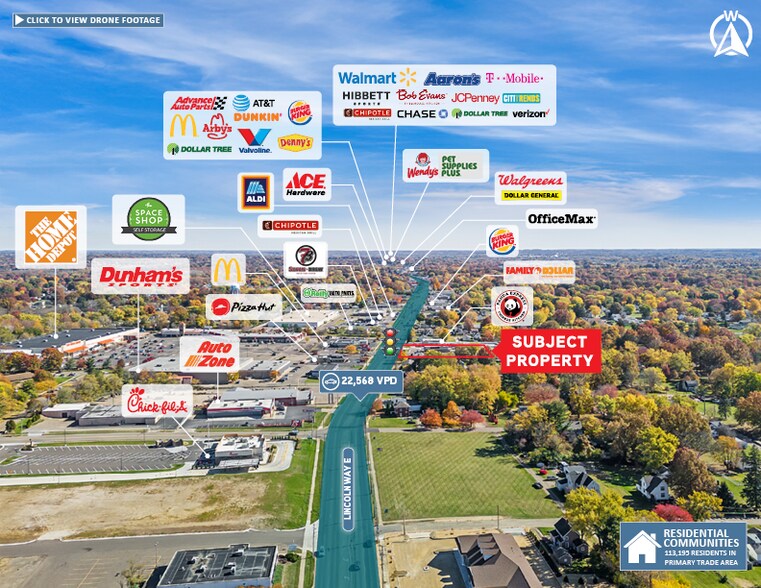 More Photos Of 2419 Lincoln Way E, Massillon Fast Food For Sale