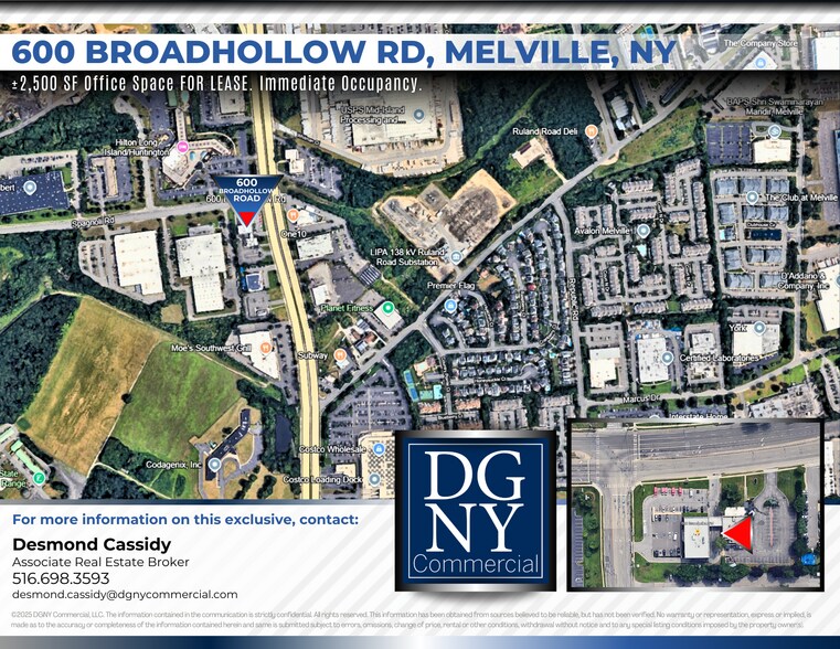More Photos Of 600 Broadhollow Rd, Melville Office For Lease