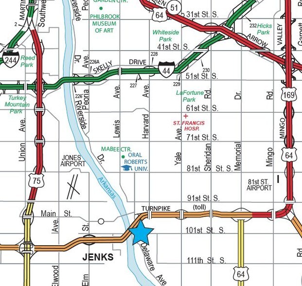 More Photos Of 10133-10149 Riverside Pky, Tulsa Storefront For Lease