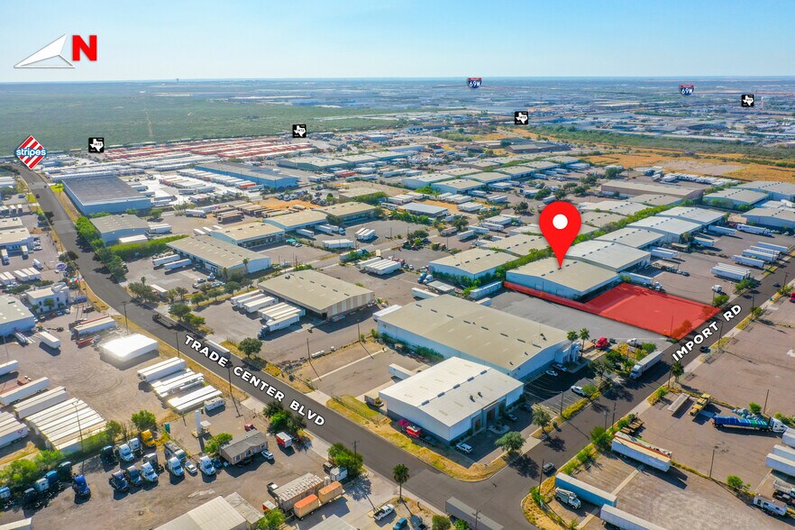 More Photos Of 14415 Import Rd, Laredo Warehouse For Lease