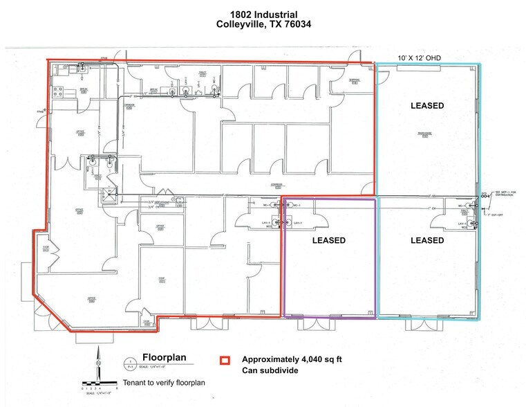 More Photos Of 1802 Industrial Blvd, Colleyville Office For Lease