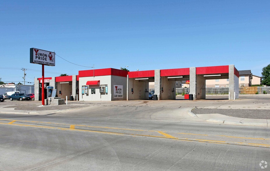Primary Photo Of 1226 S Holly Ave, Yukon Carwash For Sale
