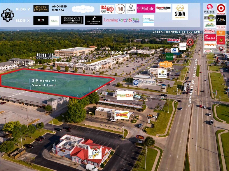 Primary Photo Of 7890 E 106th Pl, Tulsa Land For Sale