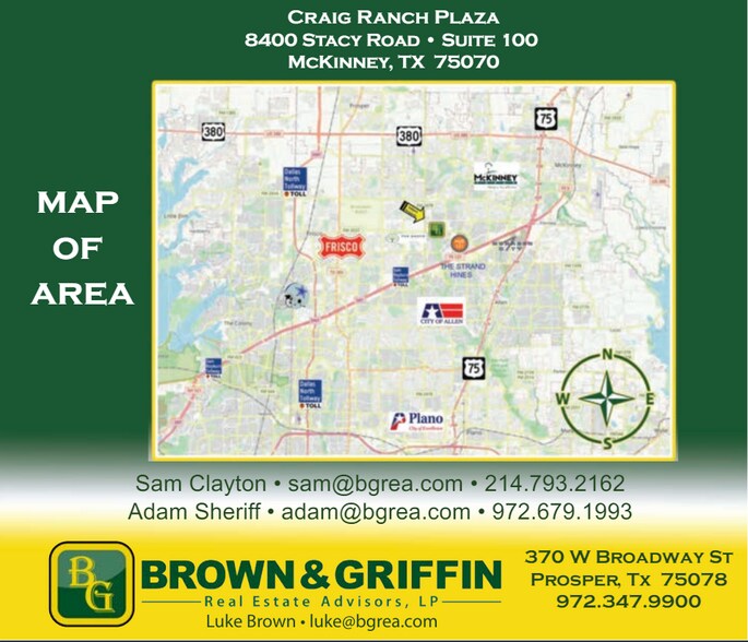 More Photos Of Stacy Rd @ Custer Rd., McKinney Unknown For Lease