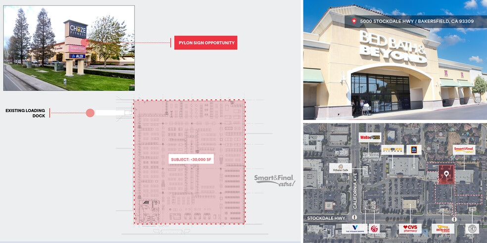More Photos Of 5000 Stockdale Hwy, Bakersfield Department Store For Lease