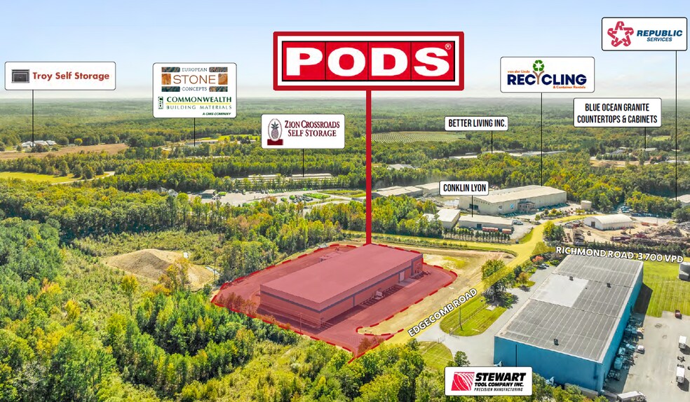 More Photos Of 122 Edgecomb Rd, Troy Warehouse For Lease