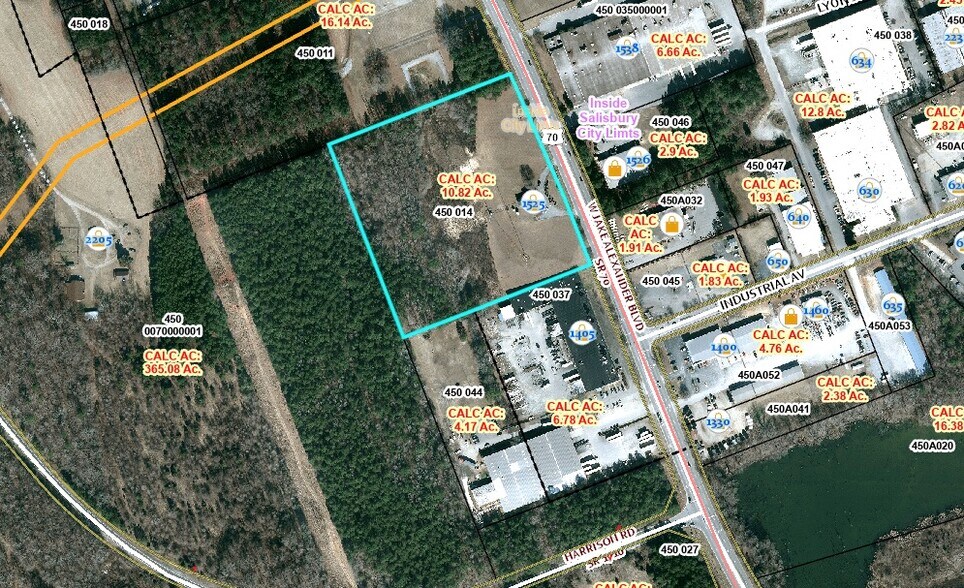 More Photos Of 1525 Jake Alexander Blvd W, Salisbury Land For Lease