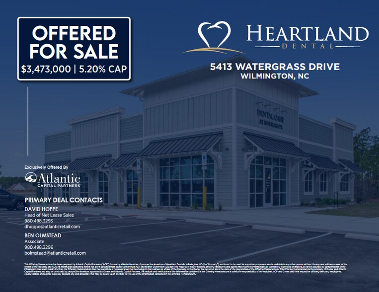 More Photos Of 5413 Watergrass Dr, Wilmington Storefront For Sale