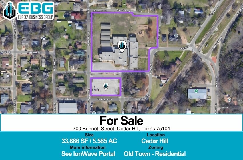Primary Photo Of 700 Bennett St, Cedar Hill Schools For Sale