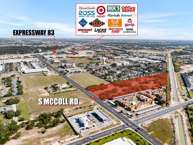 More Photos Of 8.232 Acre Tract S. McColl Road, McAllen Land For Sale