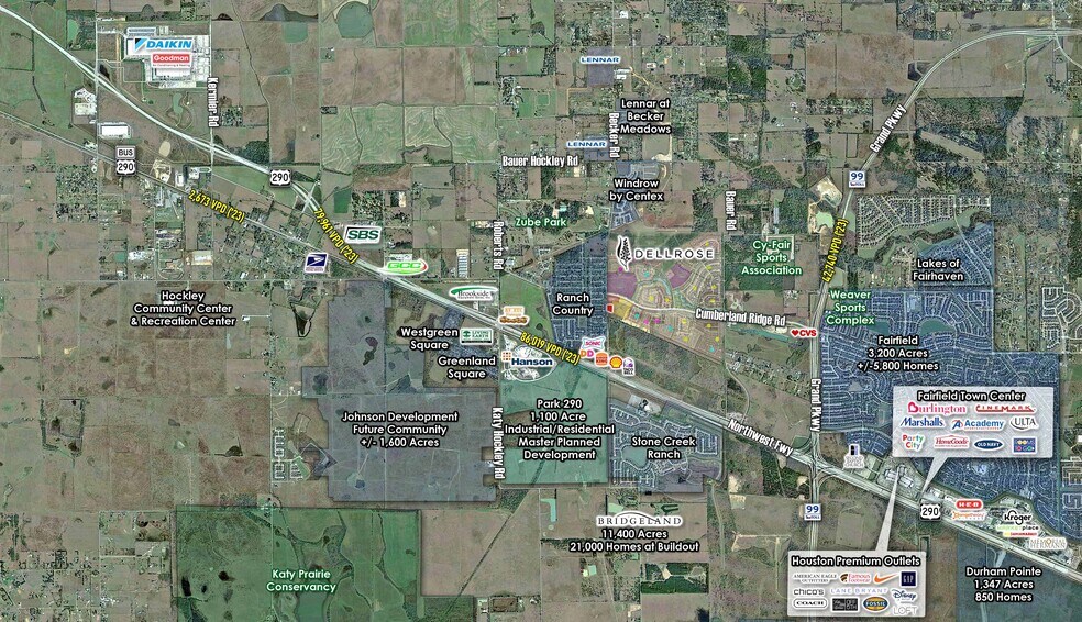 More Photos Of 17150 Becker rd, Hockley Storefront For Lease