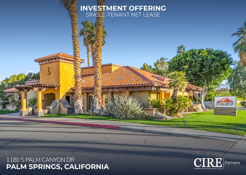Primary Photo Of 1180 S Palm Canyon Dr, Palm Springs Fast Food For Sale