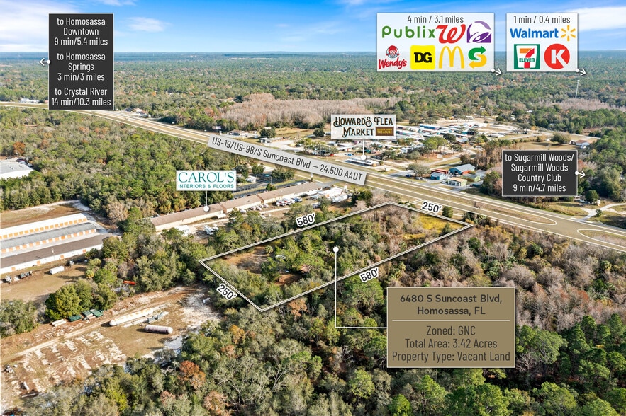 More Photos Of 6480 S Suncoast Blvd, Homosassa Land For Sale
