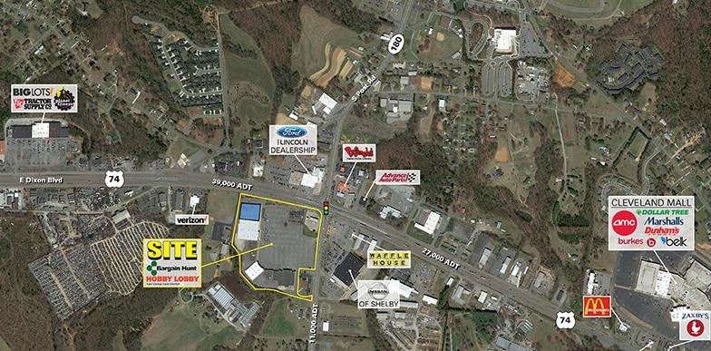 More Photos Of 1730 E Dixon Blvd, Shelby Unknown For Lease