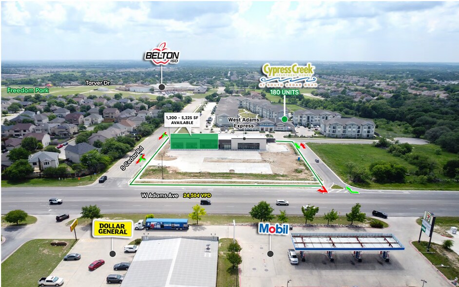 More Photos Of 8845 W Adams Ave, Temple General Retail For Lease