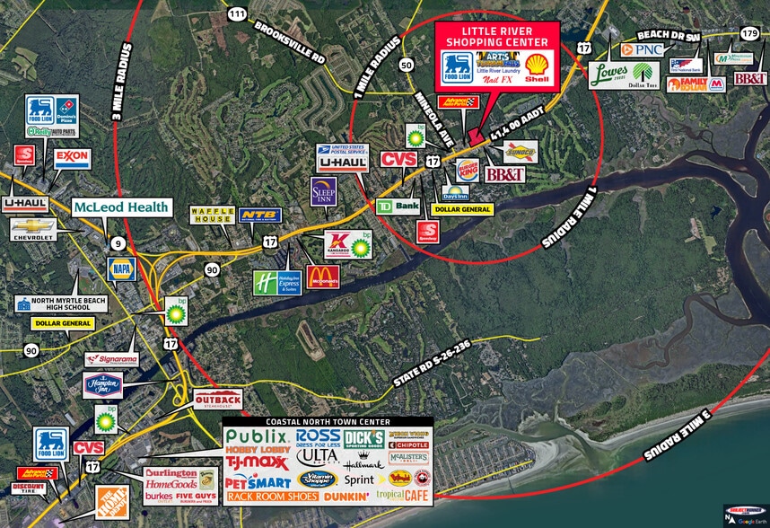 More Photos Of 1699 Highway 17, Little River Unknown For Lease