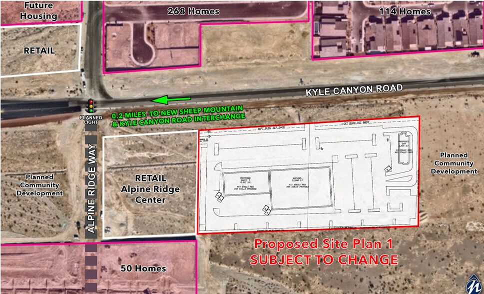More Photos Of Kyle Canyon Rd, Las Vegas Land For Lease