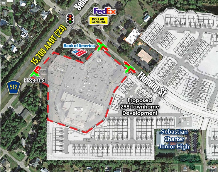 More Photos Of 726-740 S Fleming St, Sebastian Unknown For Lease