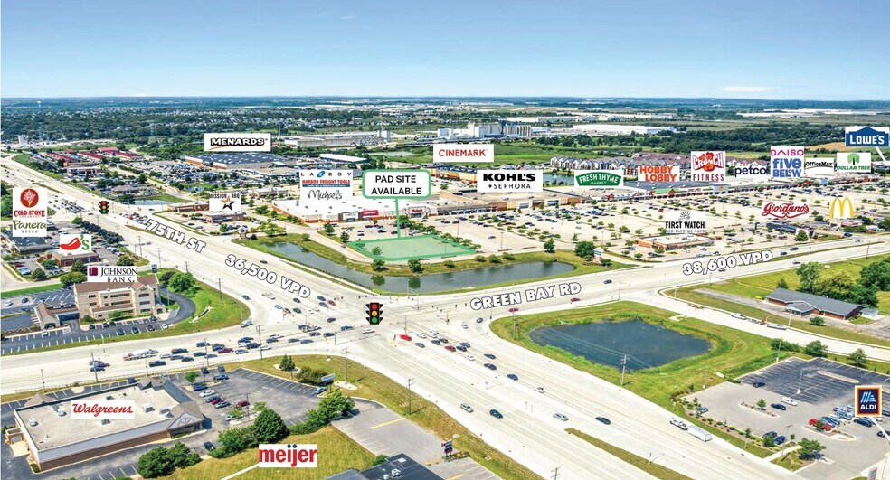 Primary Photo Of NWC of Highway 30 & Highway 50, Kenosha Land For Lease
