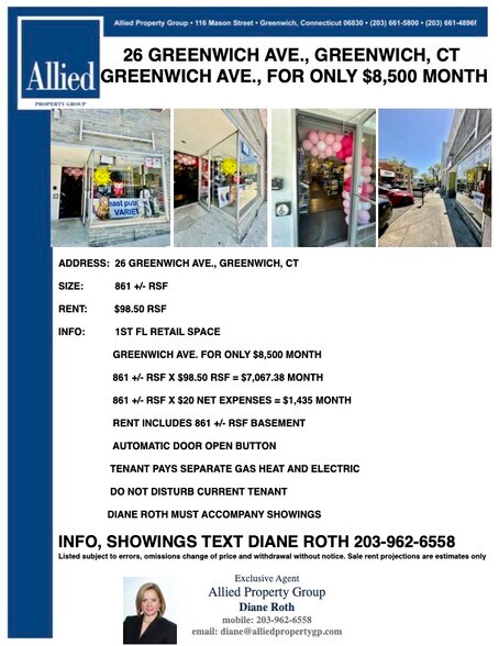 More Photos Of 26 Greenwich Ave, Greenwich Storefront Retail Residential For Lease