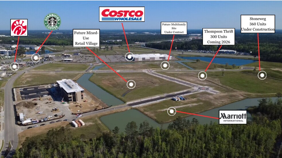 More Photos Of Pooler Parkway and Mosaic Circle, Pooler Storefront Retail Office For Lease