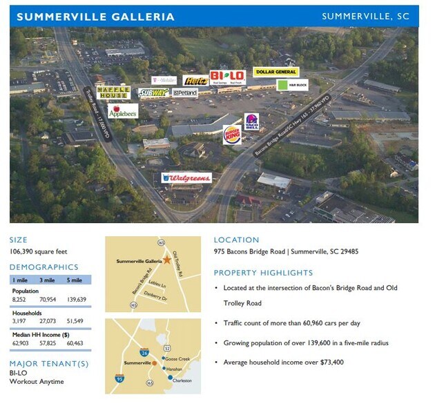 More Photos Of 975 Bacons Bridge Rd, Summerville Freestanding For Lease