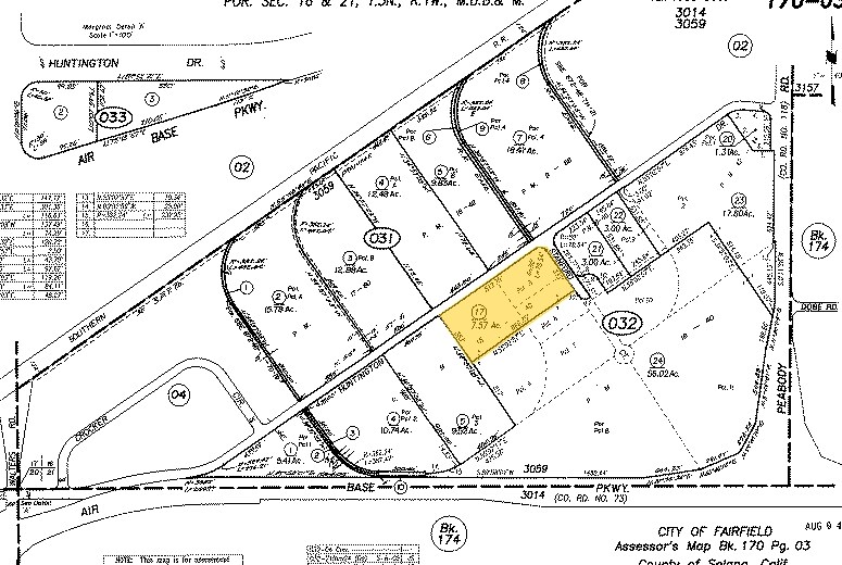 More Photos Of 2345 Huntington Dr, Fairfield Warehouse For Lease