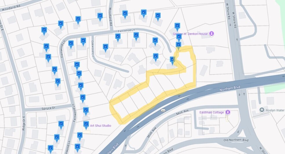 More Photos Of Fernwood Ln, Roslyn Land For Sale