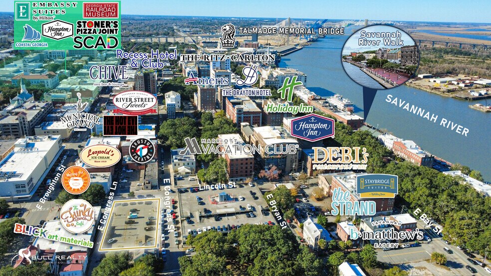 More Photos Of 301-315 E Congress st, Savannah Land For Sale