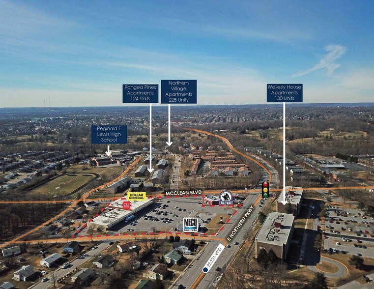 More Photos Of 2300 E Northern Pky, Baltimore Unknown For Lease