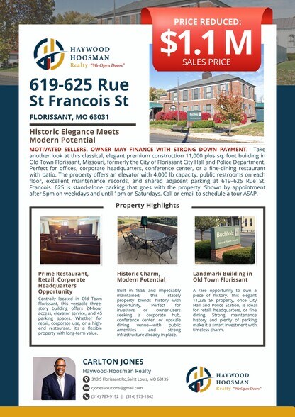 More Photos Of 619-625 Rue St, Florissant Funeral Home For Sale