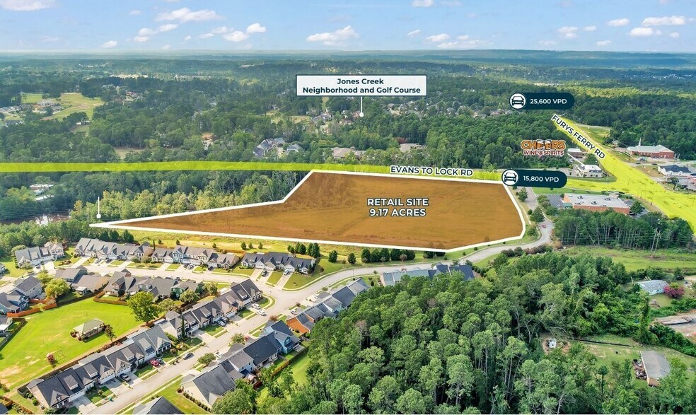 More Photos Of 3950 Evans To Locks Rd, Evans Land For Sale