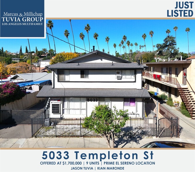 Primary Photo Of 5033 Templeton St, Los Angeles Apartments For Sale