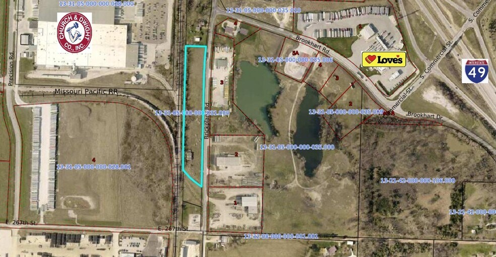 Primary Photo Of 2600 Brickplant, Harrisonville Land For Sale