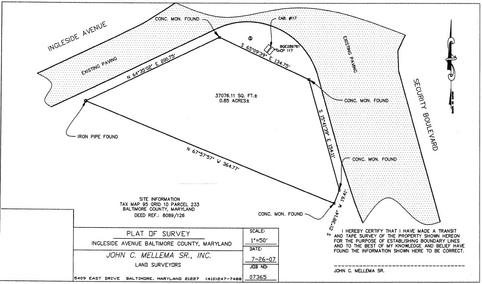 More Photos Of 1700 Ingleside Ave, Baltimore Land For Sale