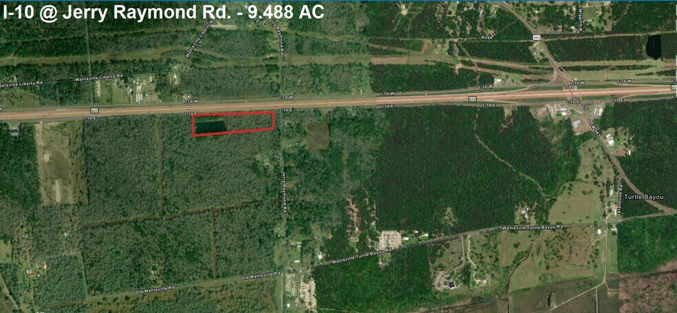 More Photos Of I-10 & Jerry Raymond Rd, Wallisville Land For Sale
