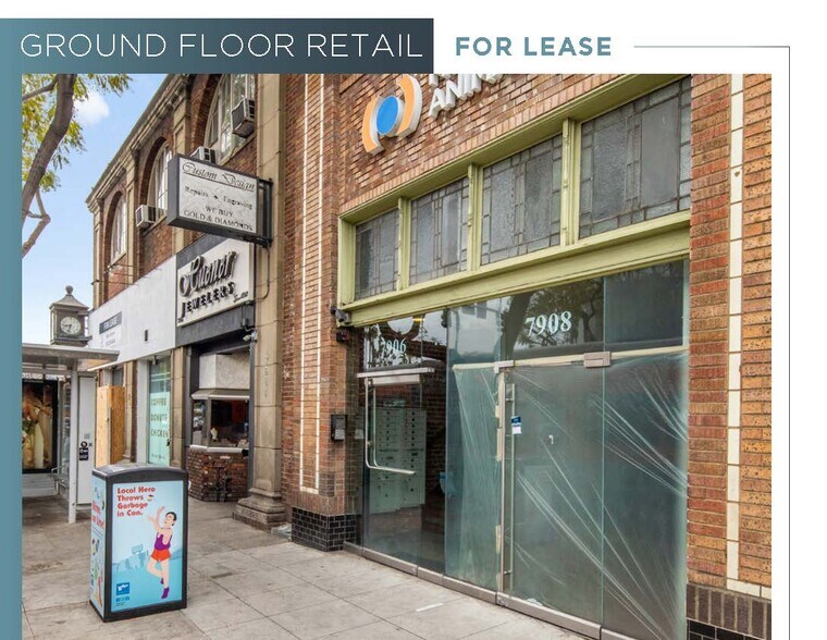 More Photos Of 7900-7914 Santa Monica Blvd, West Hollywood Storefront Retail Office For Lease