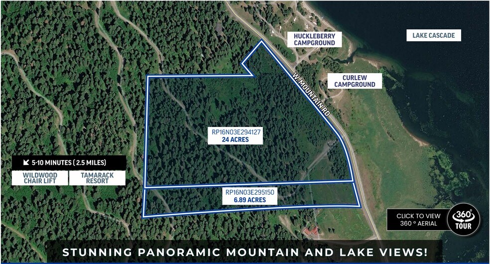 Primary Photo Of TBD W Mountain Rd, Donnelly Land For Sale