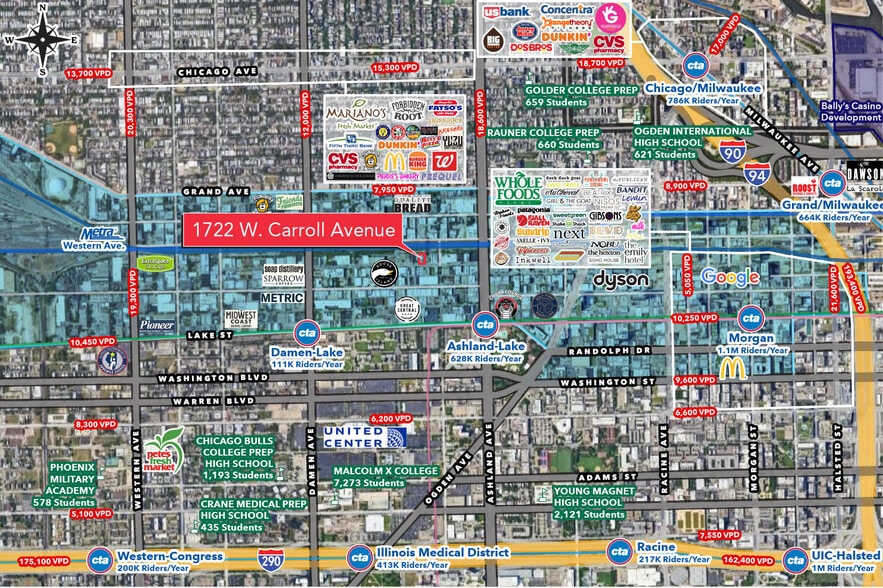 More Photos Of 1722 W Carroll Ave, Chicago Warehouse For Sale