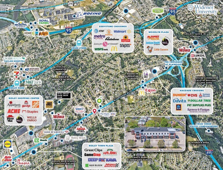 More Photos Of 501-537 W MacDade Boulevard, Folsom General Retail For Sale