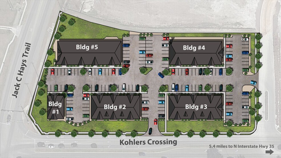 More Photos Of 115 Kohlers Crossing, Kyle Medical For Lease
