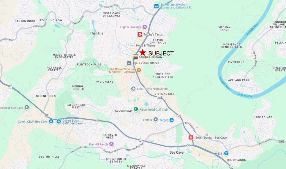 Primary Photo Of 2301 Ranch Road 620 S, Lakeway Land For Sale