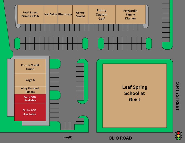 More Photos Of 10470 Olio Rd, Fortville Freestanding For Lease
