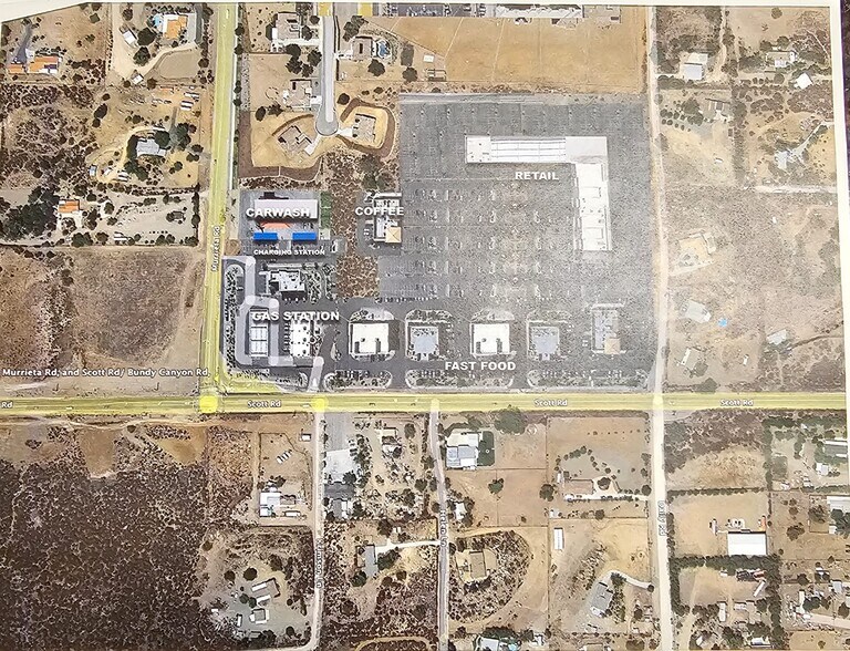 More Photos Of Corner of Scott Rd & Murrieta NE corner rd, Menifee Land For Sale