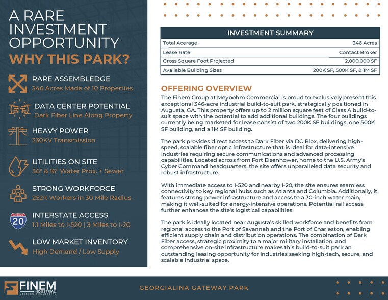 More Photos Of 1745 Barton Chapel rd, Augusta Telecom Hotel Data Hosting For Lease