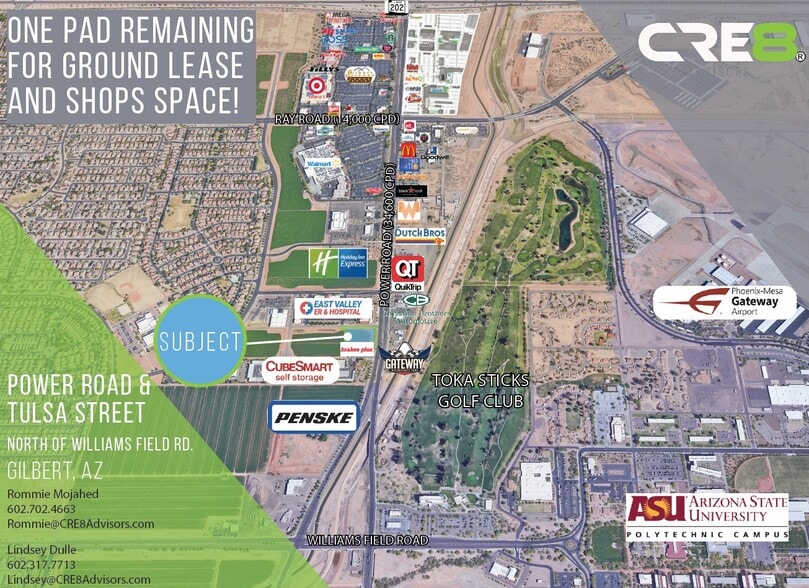 Primary Photo Of Power Road & Tulsa Street, Gilbert Freestanding For Lease
