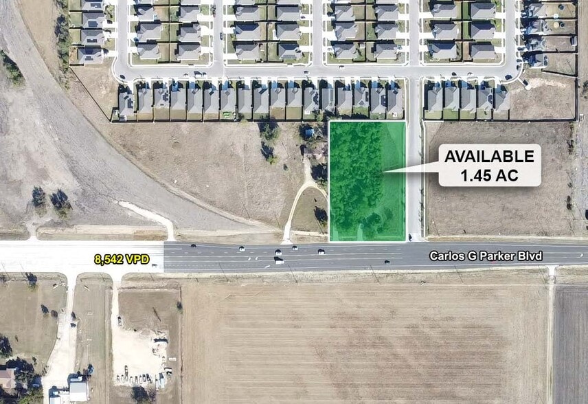 Primary Photo Of NEC Carlos G. Parker & Pivot Dr, Taylor Land For Sale