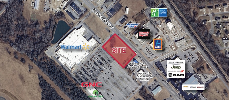 Primary Photo Of 2111 N Jackson St, Tullahoma Land For Lease